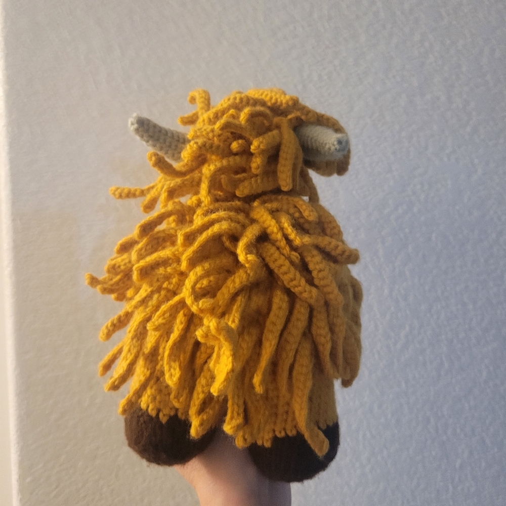 Highland Crochet cow - Picture 4 of 6